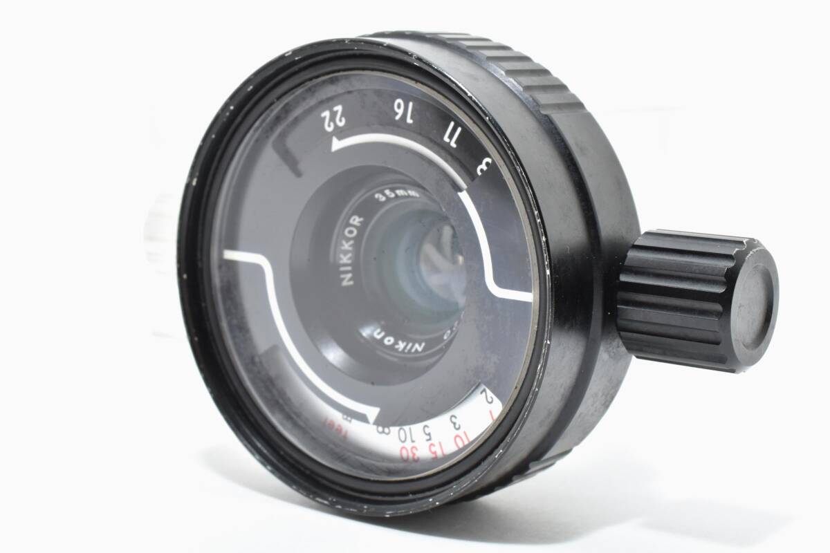 #5235 【水中・陸上両用】 Nikon UW Nikkor 35mm F2.5 ブラック ★動作OK・ニコノス用★ ニコン 広角単焦点レンズ 現状品