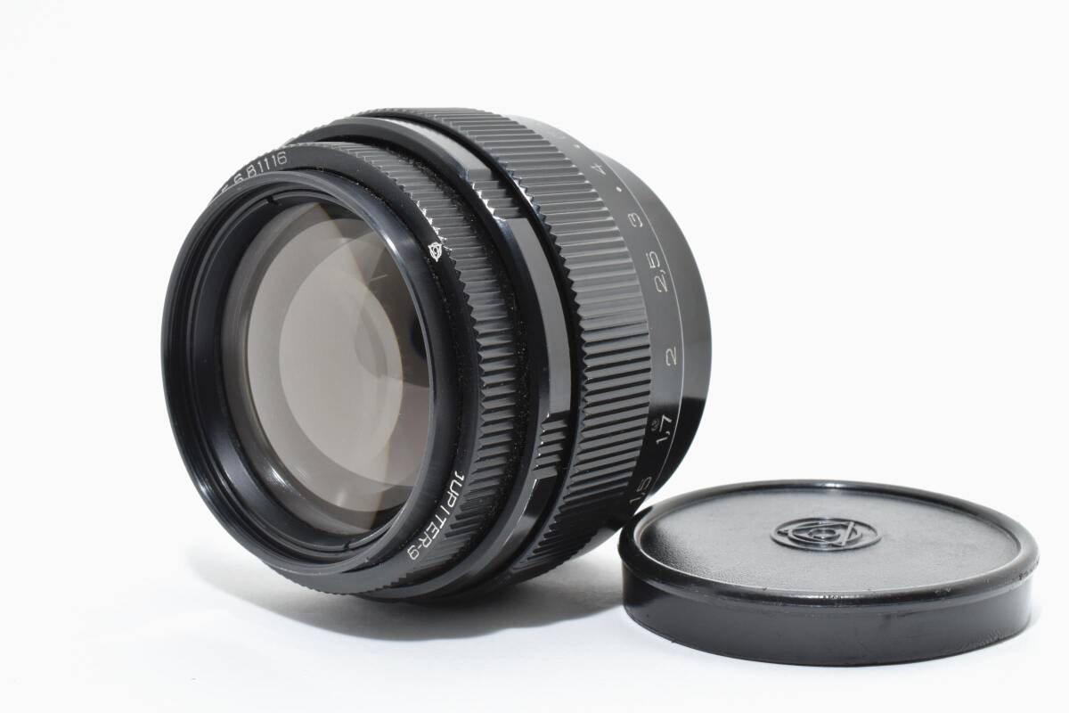 #5247 【希少・M42マウント】 Jupiter-9 85mm F2 ★動作OK・銘玉ポートレート★ ジュピター9 ロシア製 オールドレンズ ゾナーコピー