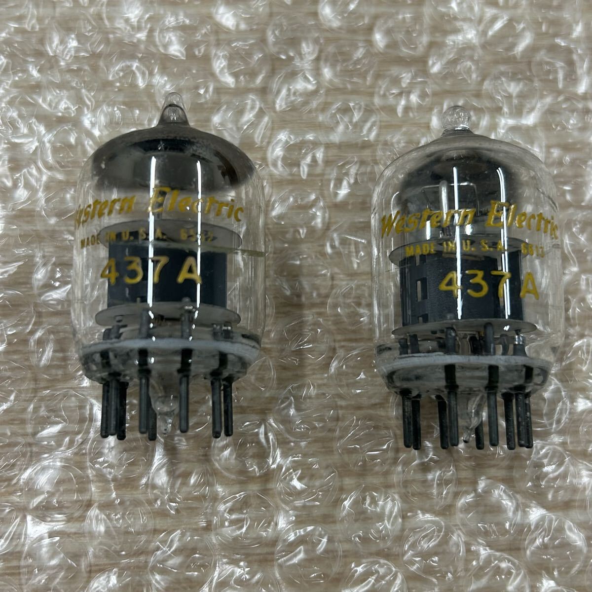 Western Electric 真空管 437A 6552 、6613 ウエスタンエレクトリック　2本セット