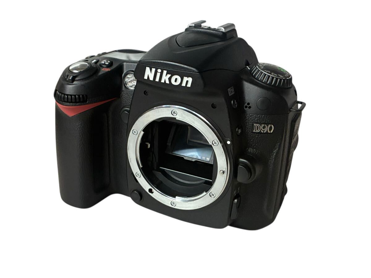 ◯ ニコン NIKON D90 ボディ 現状品 通電確認済み デジタル一眼レフカメラ 一眼レフ