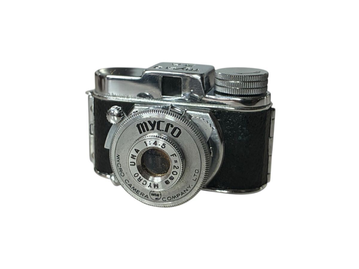◯ MYCRO マイクロカメラ ミニカメラ 1:4.5 f=20mm 超小型 フィルムカメラ レトロ 当時物 現状品