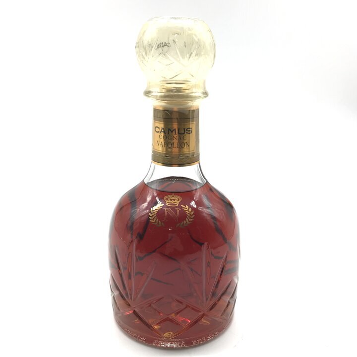 未開栓 CAMUS NAPOLEON カミュ ナポレオン デキャンタ コニャック ブランデー 古酒 アルコール 700ml 40% お酒 コレクション m15506