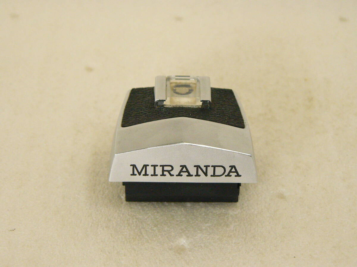 ミランダ Miranda アイレベル・ファインダー（ホットシュー・タイプ） 動くジャンク E378