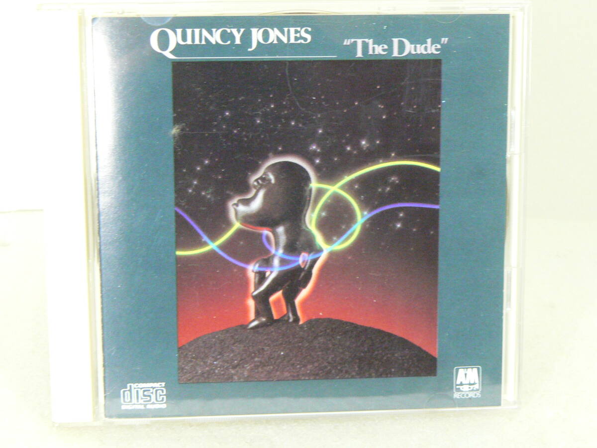 CD「クインシー・ジョーンズ/愛のコリーダ/The Dude」 1981 A＆M D20Y 4019 STEREO ジャンク扱い X251