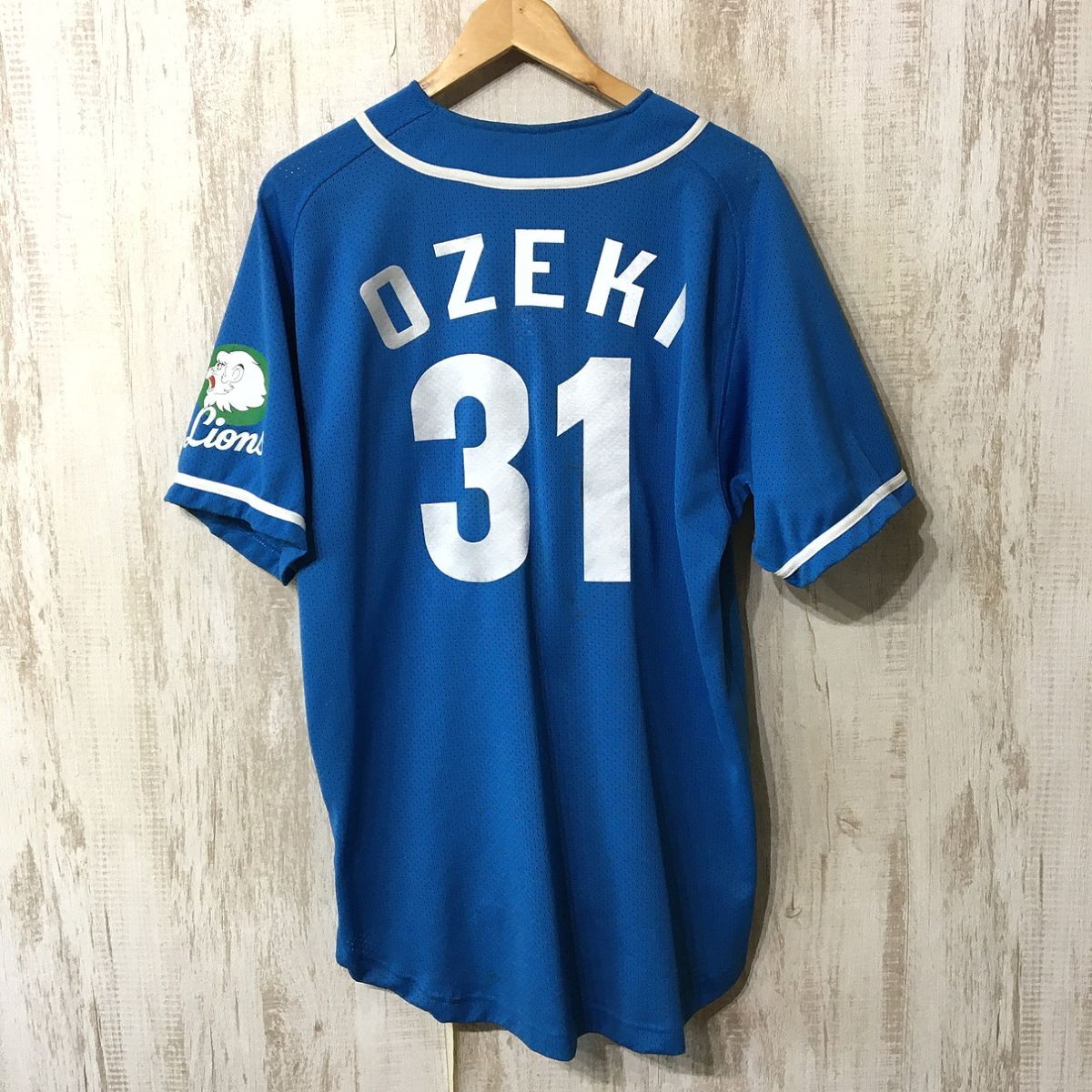 426☆【サイン入り プロ野球 西武ライオンズ 小関 竜也 31番 ユニフォーム】MIZUNO ミズノ L