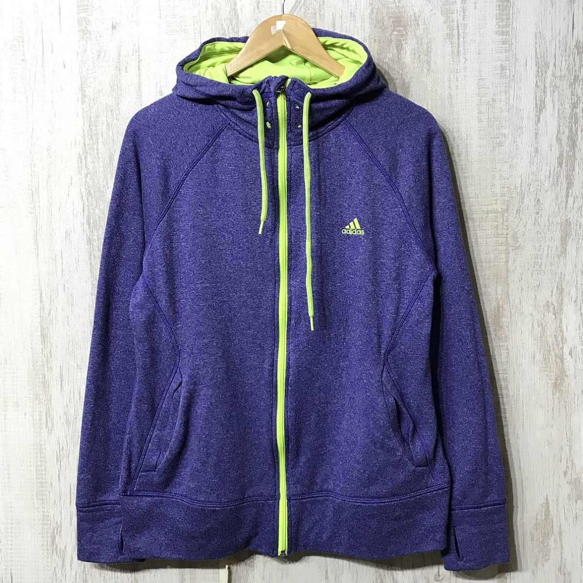 555☆【アルティメイト フーディー】adidas アディダス パーカー L