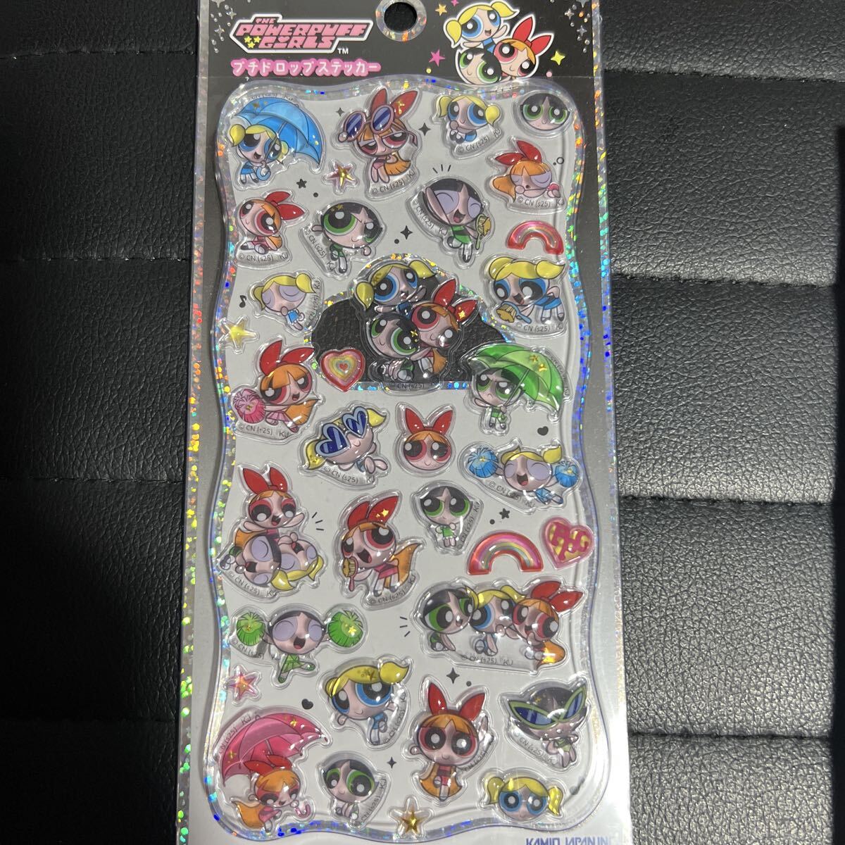 正規品プチドロップステッカー パワーパフガールズ パワパフ カミオジャパン シール プチドロ