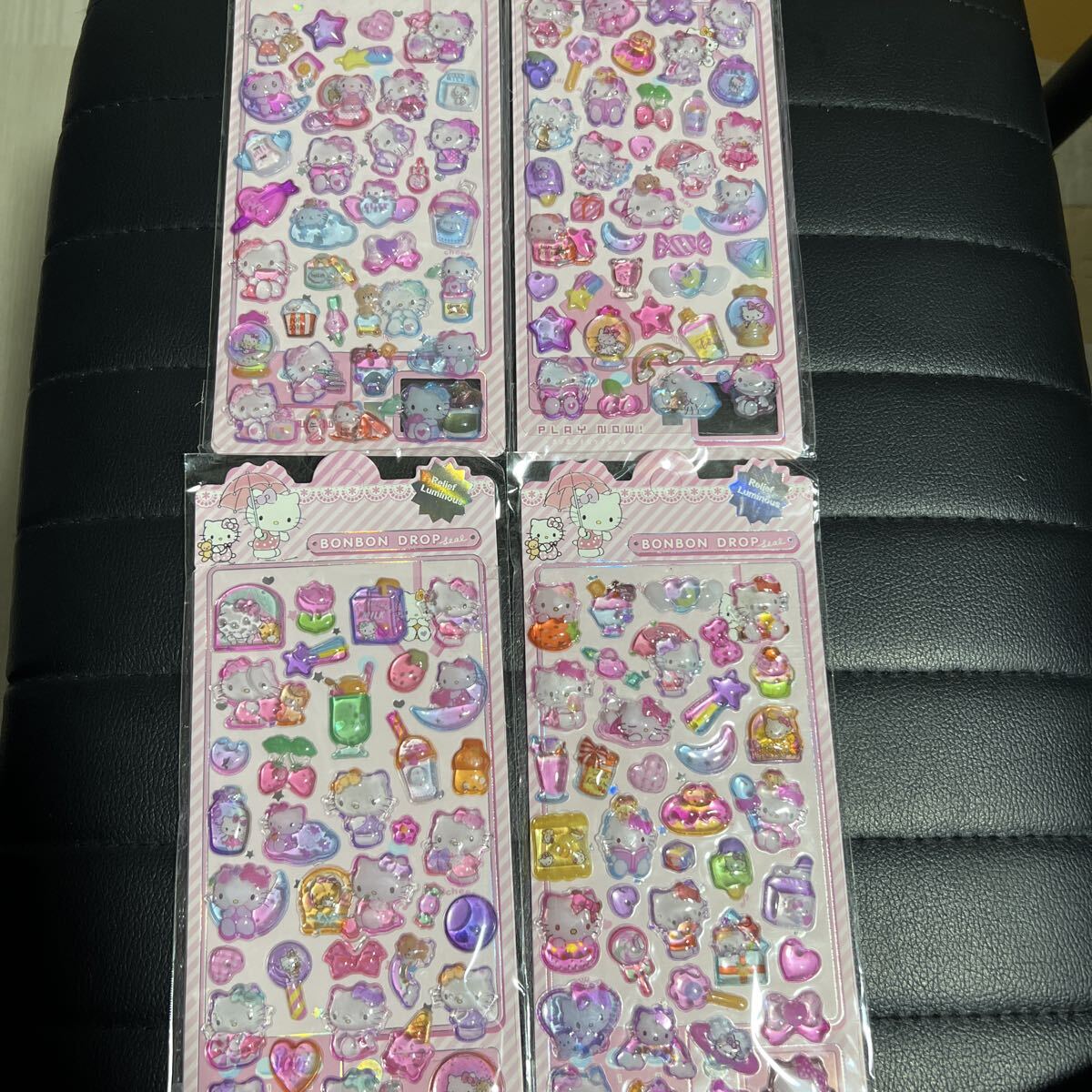 サンリオ ボンボンドロップシール キティ