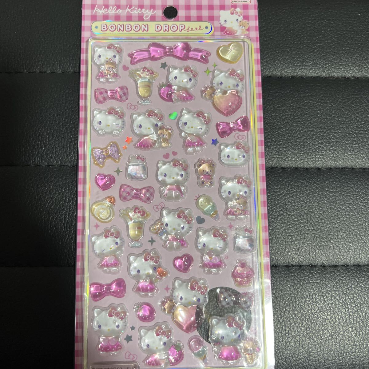 正規品ボンボンドロップシール ハローキティ ピンク サンリオ