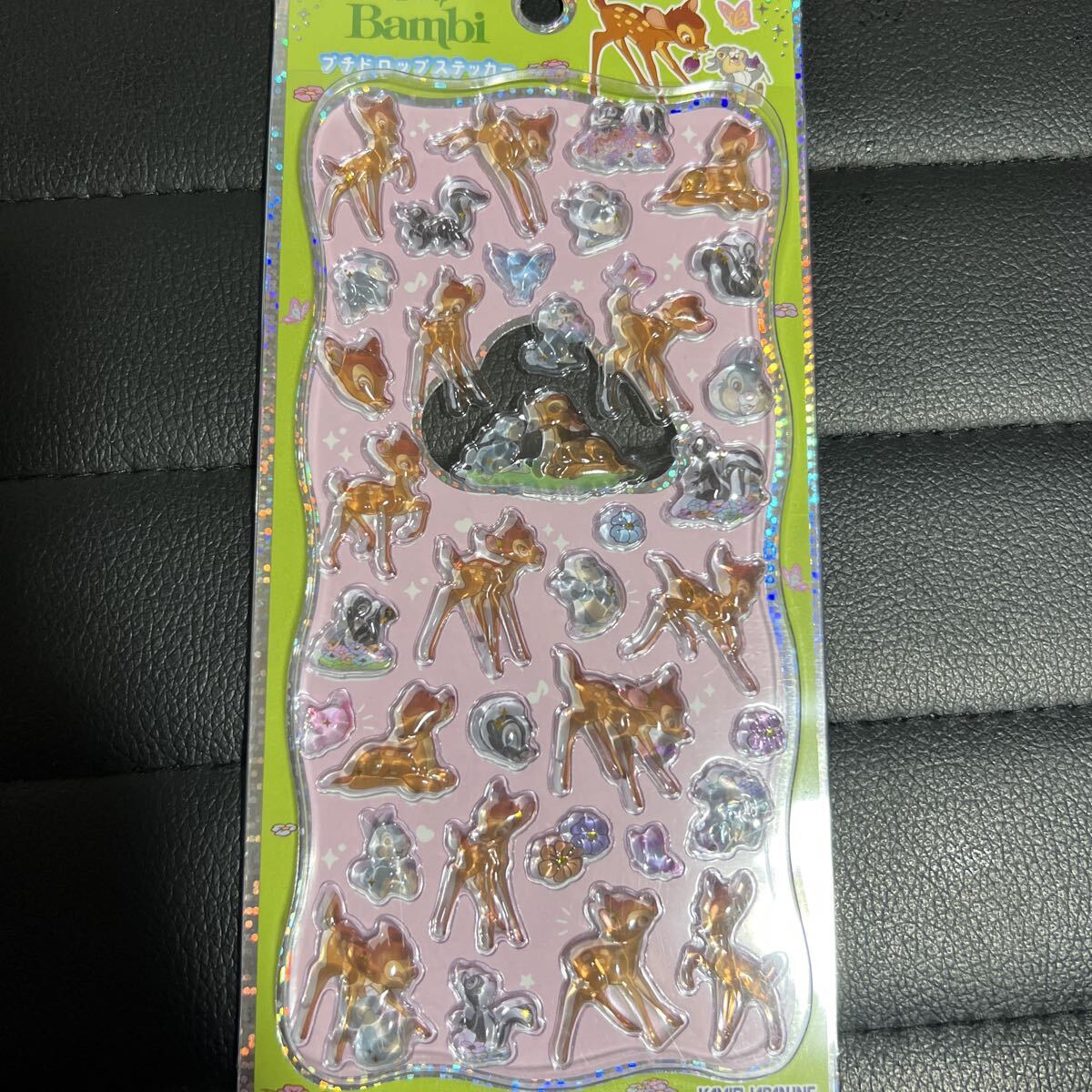 バンビ プチドロップステッカー ディズニー カミオジャパン プチドロ シール プチドロップシール