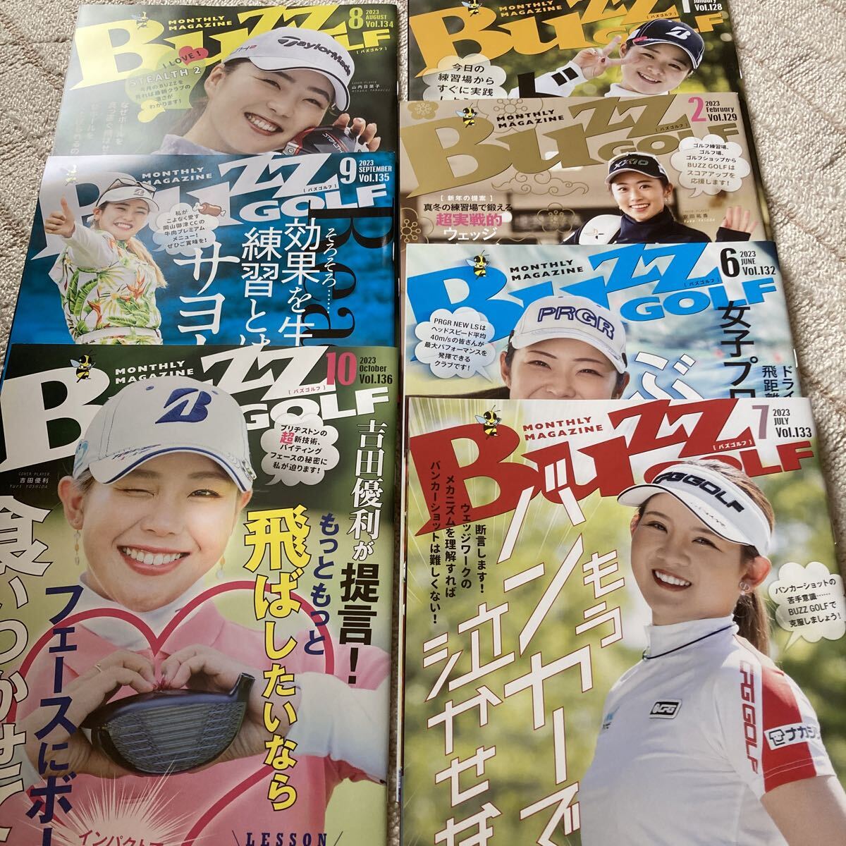 非売品　BUZZ GOLF 2023年　7冊セット