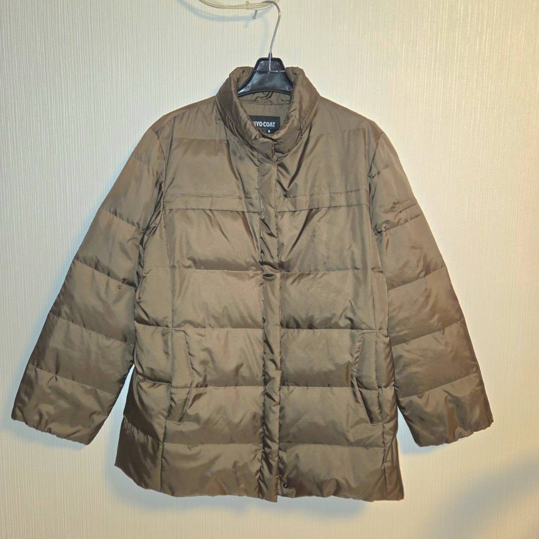SANYO COAT 三陽商会 ダウンジャケット 折り畳みフード付き　11号