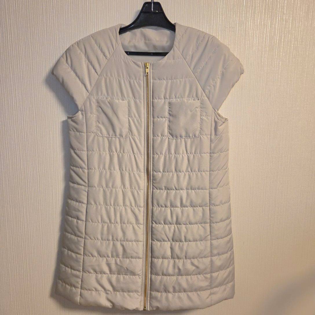 美品　af comfy エーエフコンフィ 中綿 M 軽量 キルティング ベスト レディース
