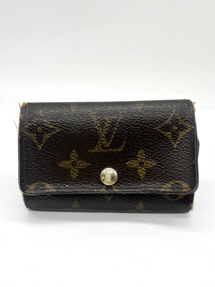 LOUIS VUITTON ルイヴィトン モノグラム　ミュルティクレ 6連キーケース フランス製 刻印CT1132