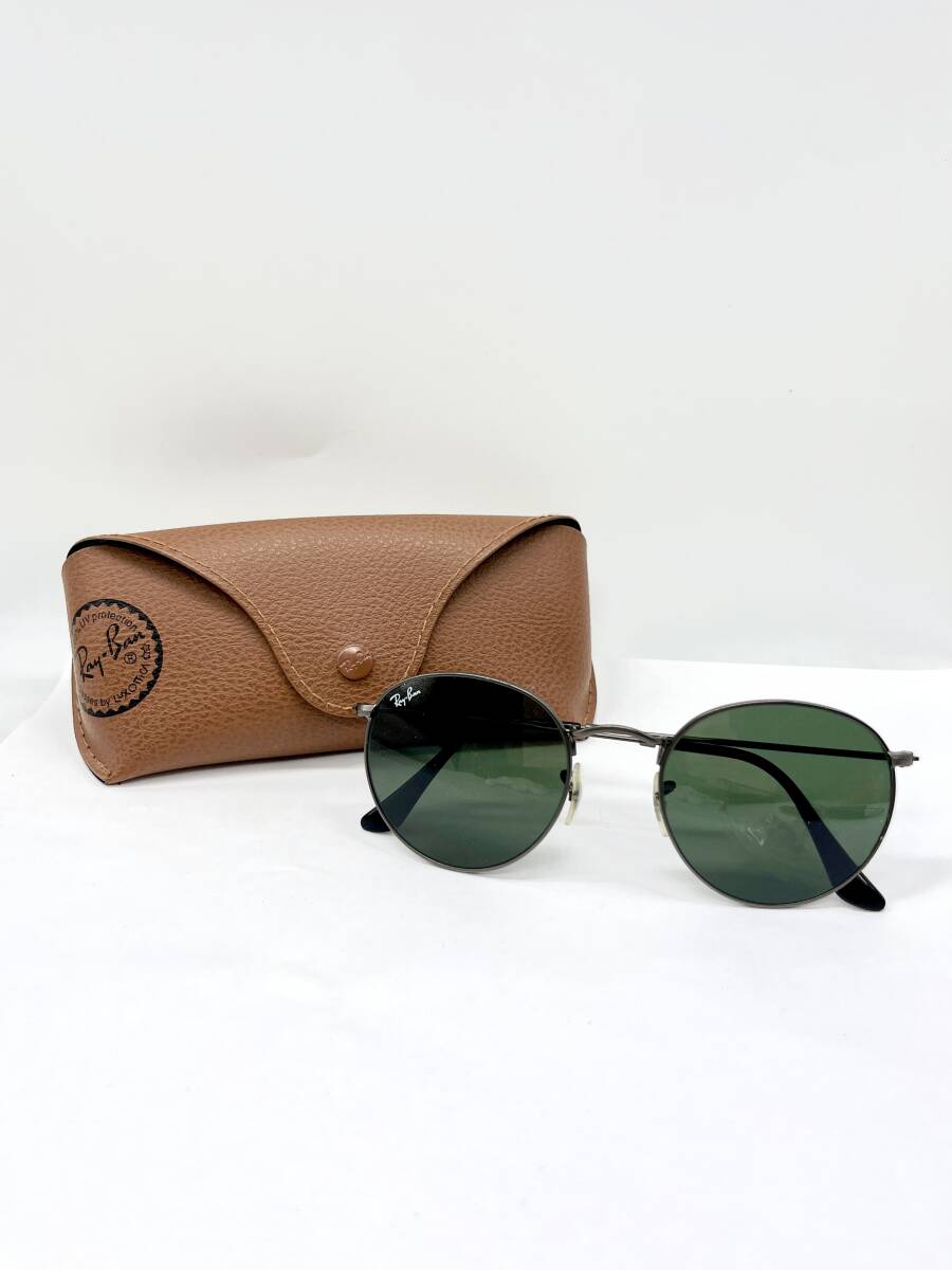 Ray-Ban レイバン サングラス ラウンドメタル ポラロイズドレンズ PB3447 ケース メガネ拭き付き