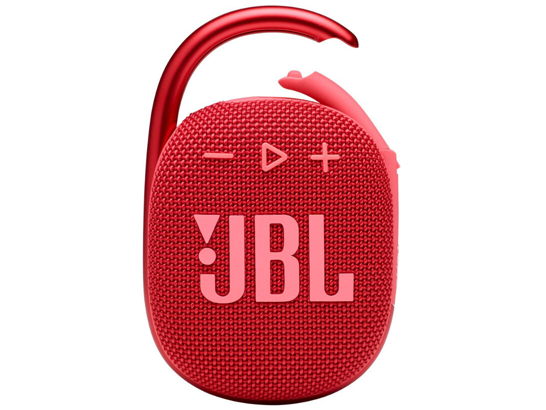 ◆新品未開封 JBL Bluetoothスピーカー JBL CLIP 4(JBLCLIP4RED) [カラビナ/防水・防塵（IP67）/パッシブラジエーター搭載/約239g] 