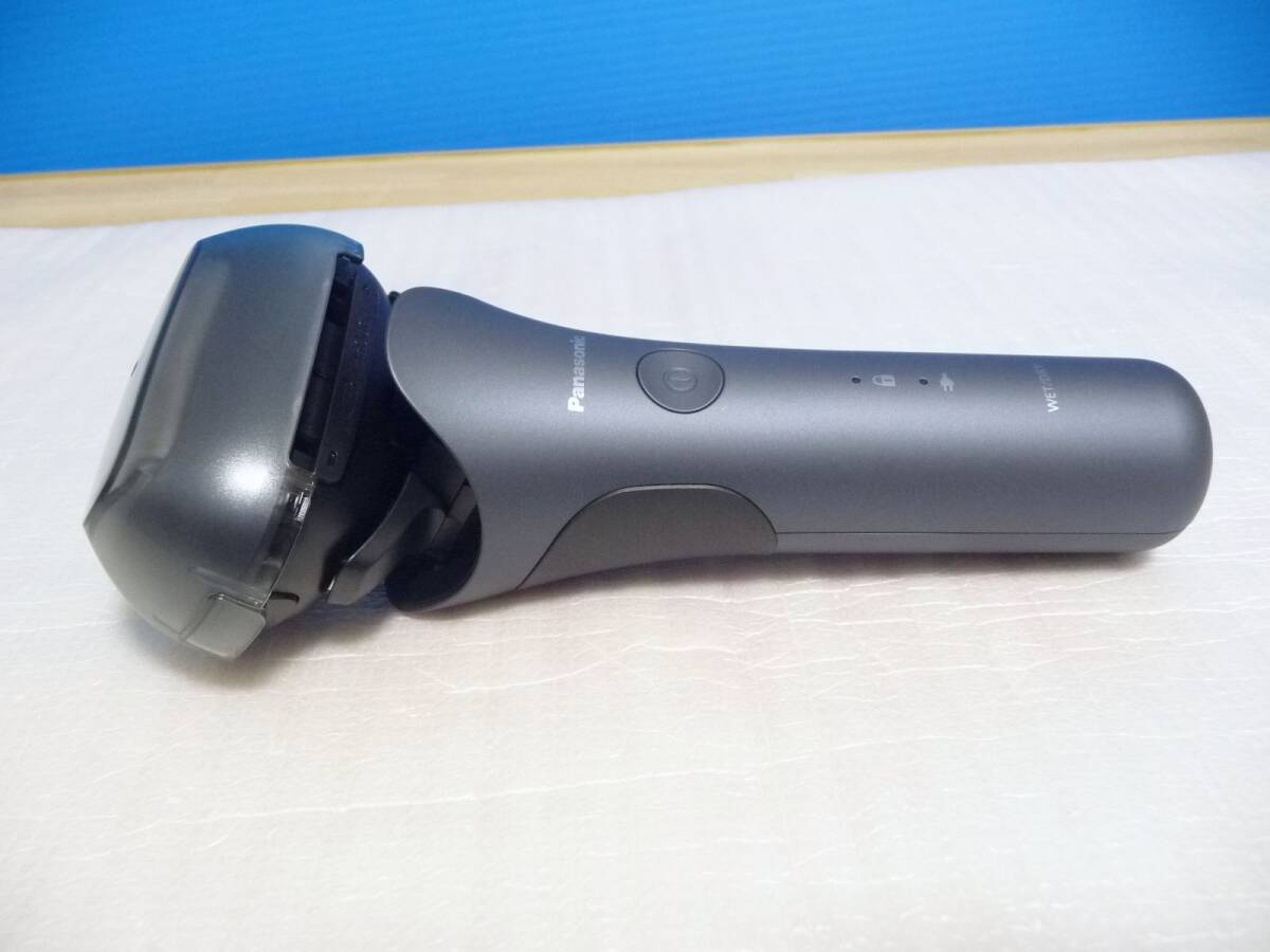 ◆未使用展示品 パナソニック Panasonic シェーバー LAMDASH（ラムダッシュ）ES-L380W-A [お風呂剃り/3枚刃/全自動洗浄充電器付] 保証付