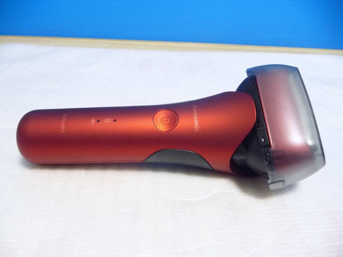 ◆未使用展示品 Panasonic メンズシェーバー LAMDASH（ラムダッシュ）ES-L340D-R [3枚刃/充電スタンド付/充電中でも剃れる] 保証付