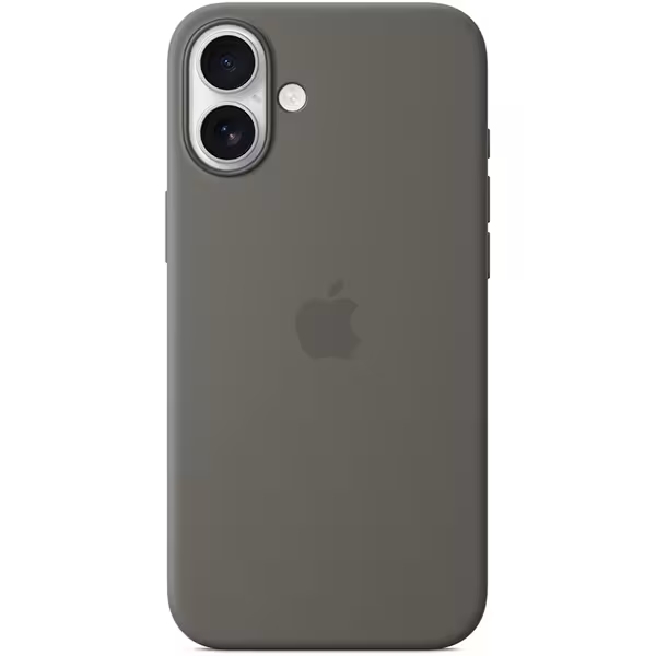 ◆新品未開封 アップル Apple MYYC3FE/A（純正品） [MagSafe対応 iPhone 16 Plus シリコーンケース - ストーングレイ]　