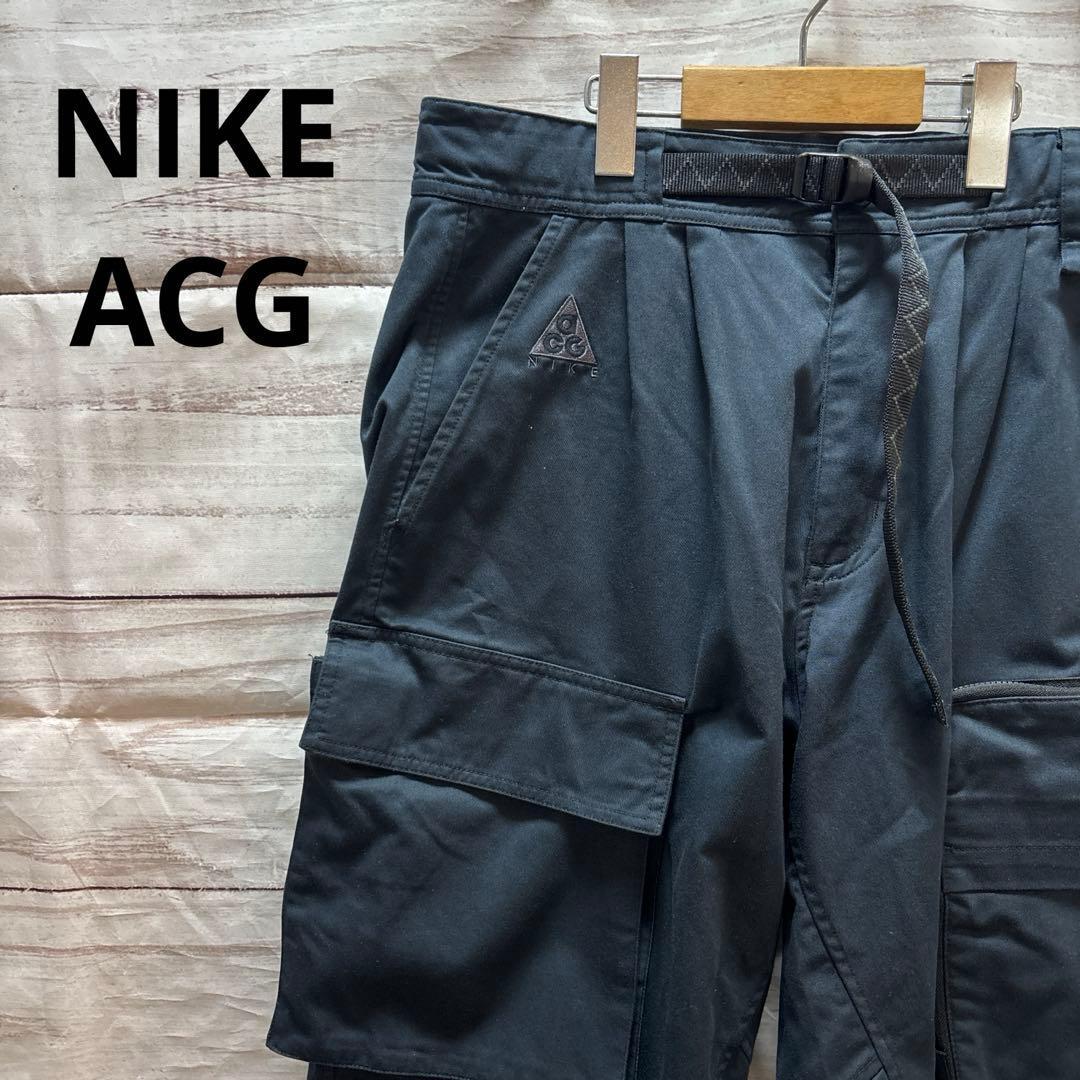 NIKE ACG ウーブンカーゴパンツ CD7647-010 S 人気 お洒落