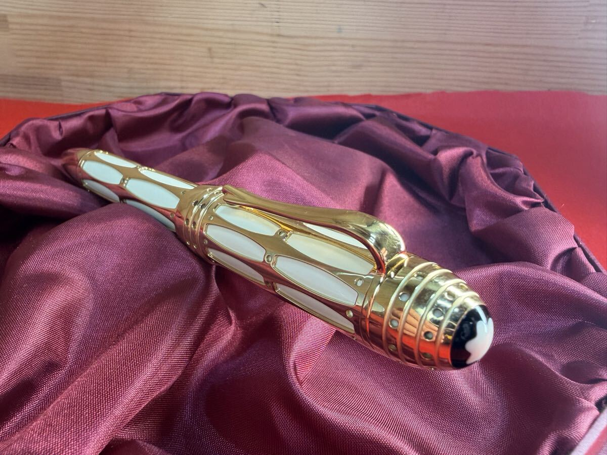 【J001】MONTBLANC モンブラン 万年筆 パトロンシリーズ2005 ユリウスII世 4810本限定 箱無し