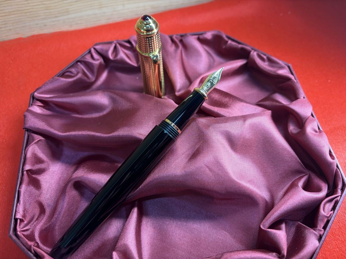 【J013】Cartier カルティエ ディアボロ ドゥ カルティエ ペン先 18K 750刻印 万年筆 Diabolo de Cartier