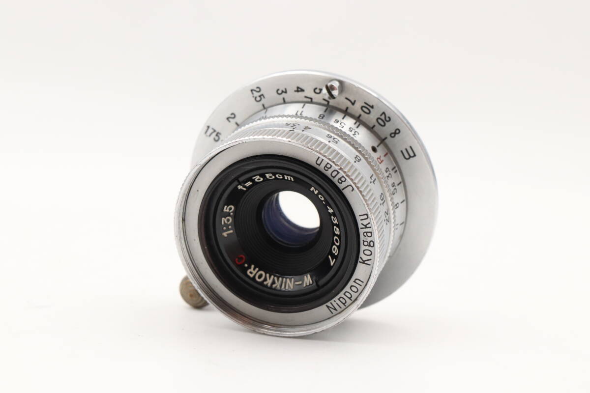 値下げ◆美品☆Nikon ニコン W-NIKKOR C 35mm F3.5 Lマウント 3.5cm ###r16620