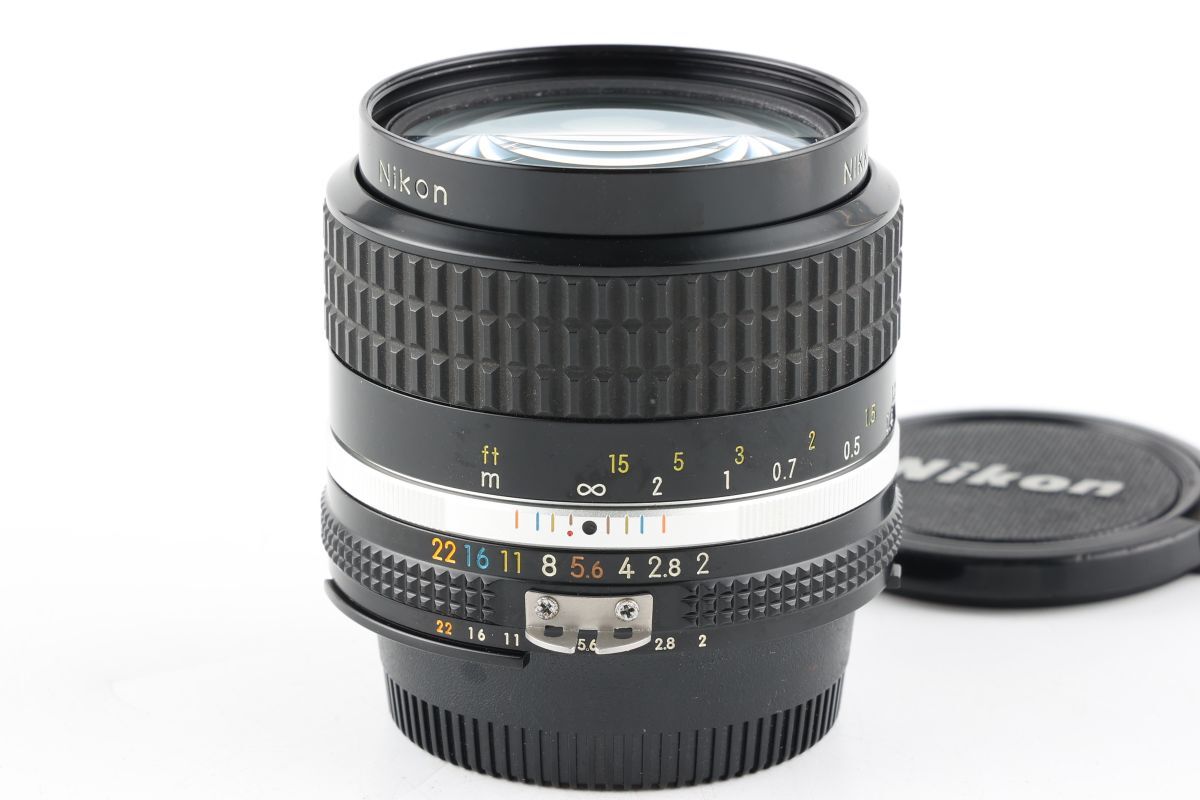 【かめらや】4428 Nikon Ai NIKKOR 35mm F2S Ai-S 単焦点 広角レンズ Fマウント