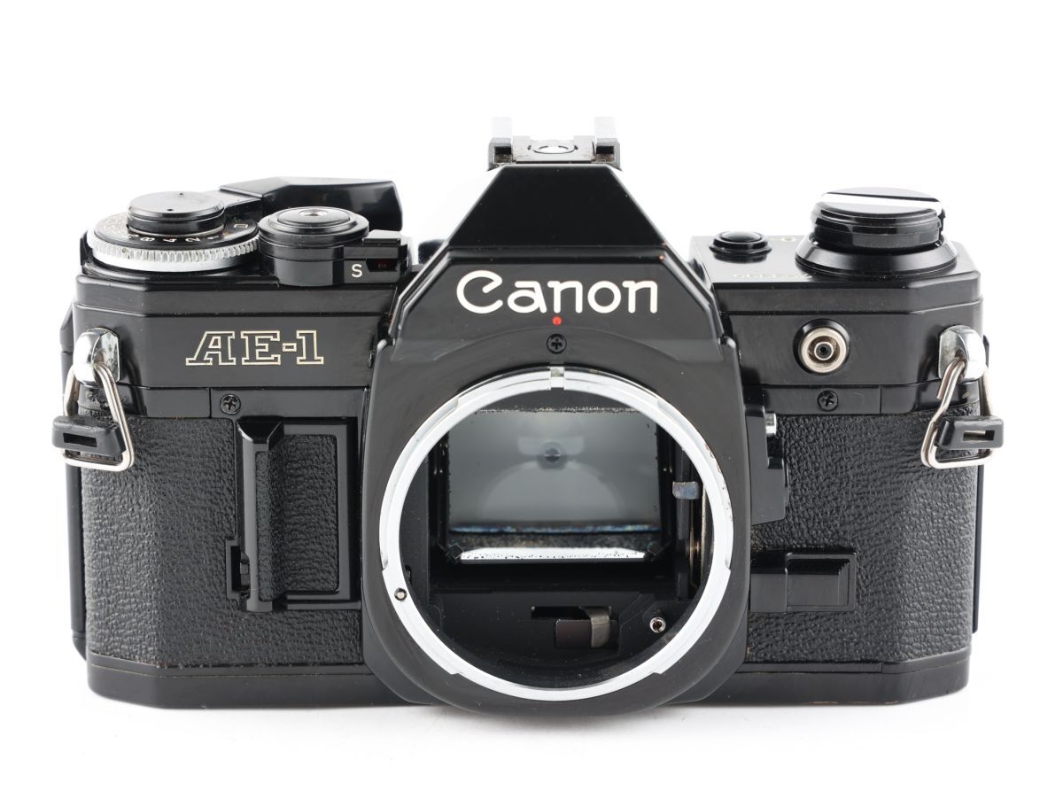 【かめらや】4384 Canon AE-1 ボディ MF一眼レフ フイルムカメラ