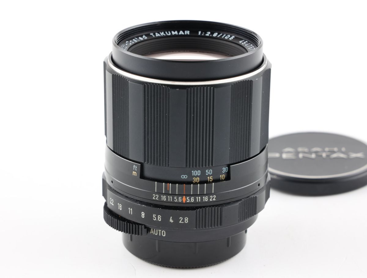 【かめらや】4442 PENTAX Super-Multi-Coated TAKUMAR 105mm F2.8 単焦点 中望遠レンズ M42マウント