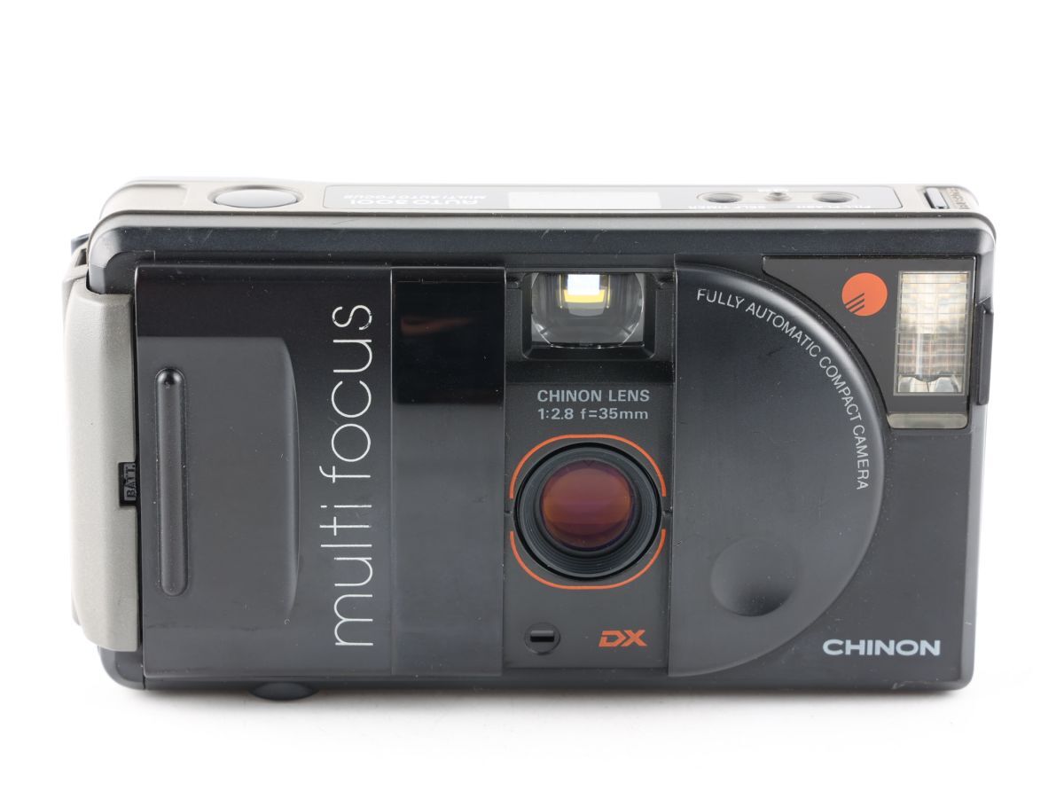 【かめらや】4503 CHINON multi focus 35mm F2.8 単焦点 コンパクトカメラ