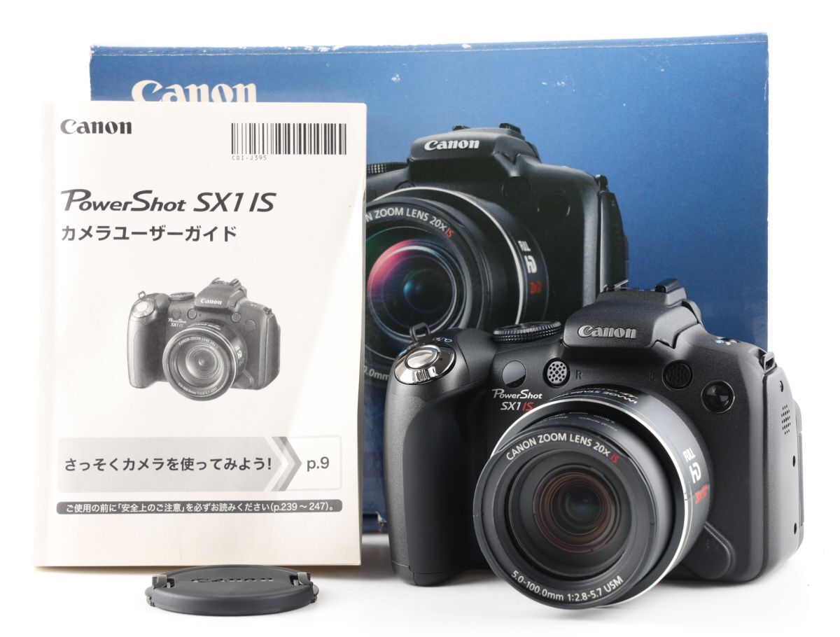 【かめらや】4472 美品 Canon PowerShot SX1 IS コンパクトデジタルカメラ