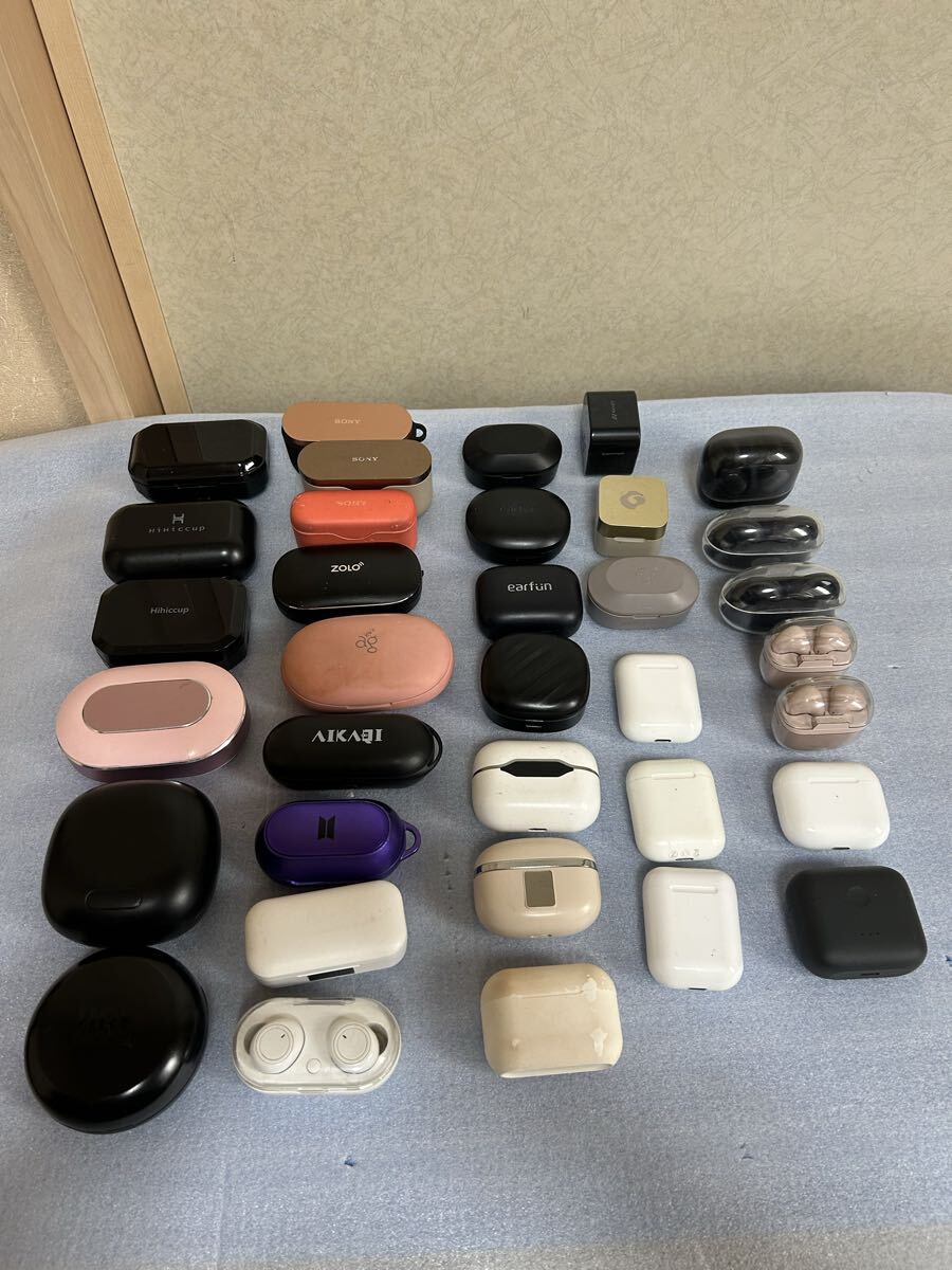 ワイヤレスイヤホン まとめ売り 35点 SONY earfun ZOLO JBL Hihiccup その他 動作未確認 中古ジャンク