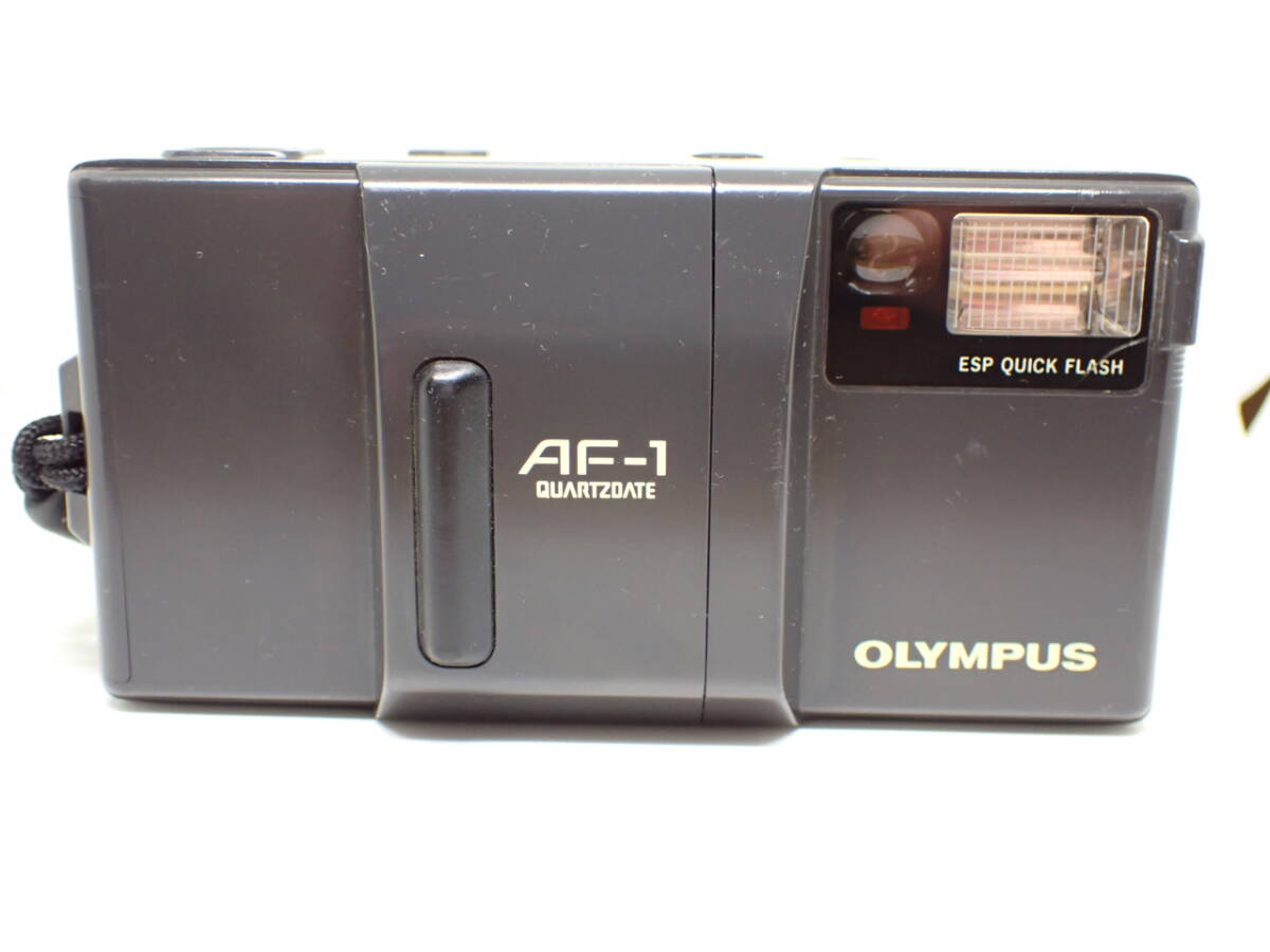 動作確認済み　OLYMPUS　AF-1　QUARTDATE　Black　オリンパス　ＡＦ-１　クオーツデイト
