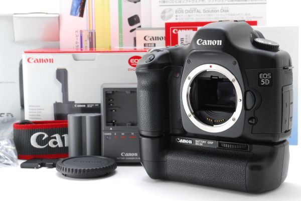 [AB Exc+] Canon EOS 5D 12.8 MP Digital SLR Camera Body w/ Box From JAPAN 9759