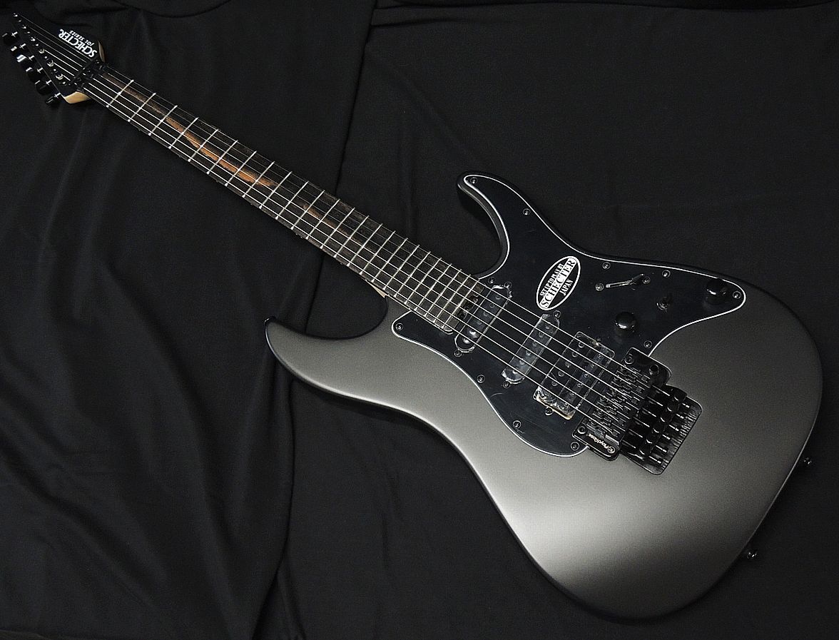 SCHECTER OL-BH-FR SBM E シェクター ストラト タイプ フロイドローズ エレキギター サテン ブラック メタリック アウトレット