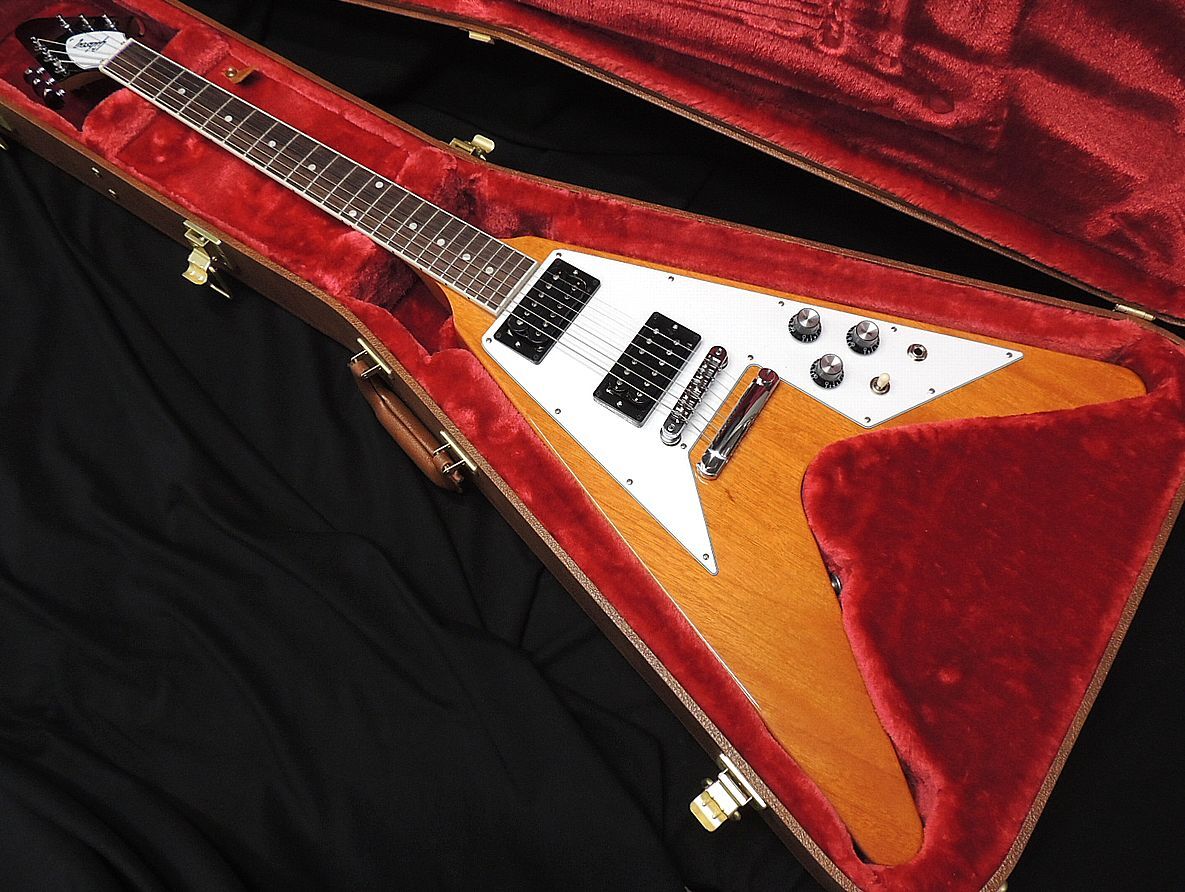 Gibson 70s Flying V Antique Natural ギブソン フライングV アンティーク ナチュラル エレキギター