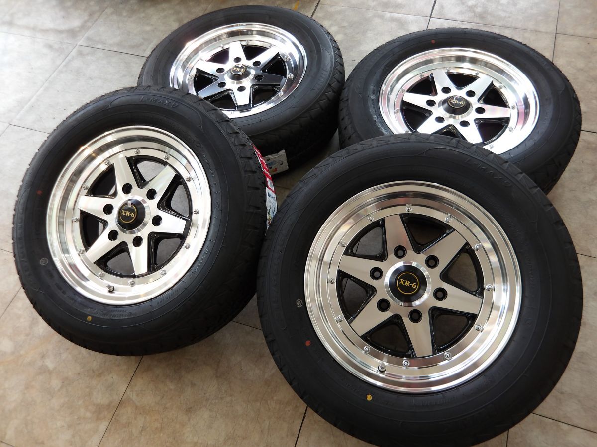 M 送料無料 車検対応 ファブレス ヴァローネ XR-6 16 6H139.7 6.5J+38 LT 215/65R16 109/107R 200系 ハイエース レジアス