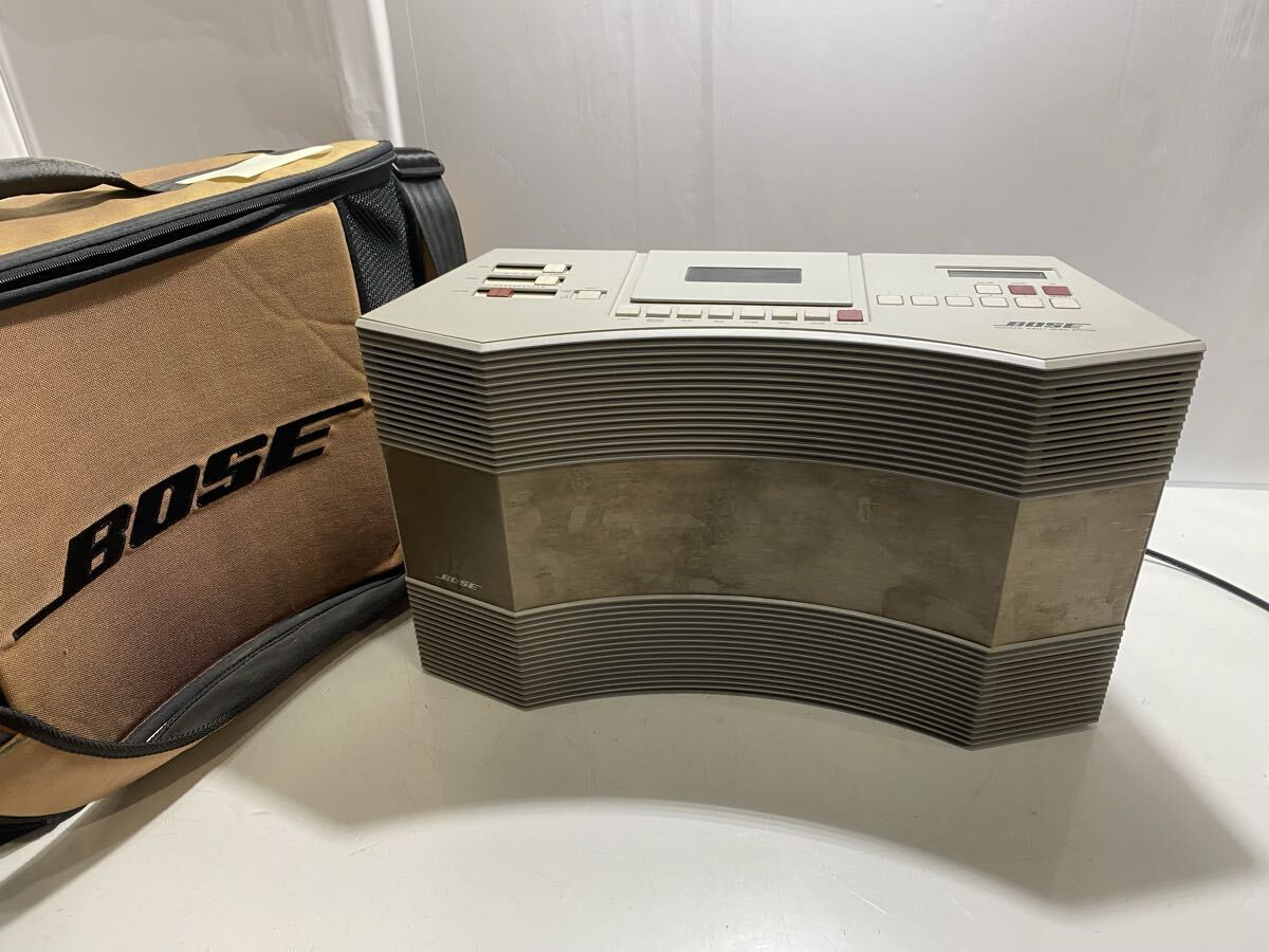65855【自宅保管品】BOSE AW-1 ACOUSTIC WAVE STEREO MUSIC SYSTEM ボーズ ラジカセ