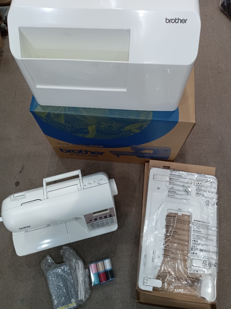 60729 brother ブラザー ミシン ソレイユ80 CPS7701 コンピューターミシン ハンドクラフト 手芸 裁縫 箱付〈自宅保管品〉