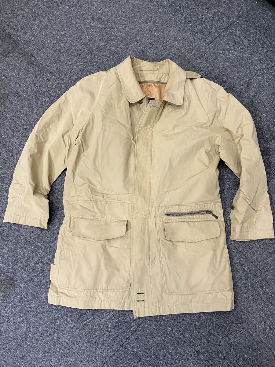 62580‐20　バーバリー　トレンチコート　アウター　メンズ　取り外し可能ベスト　※名前記載あり