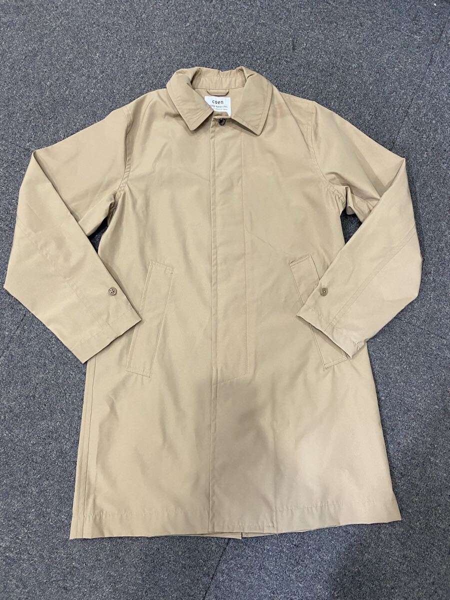 62784　coen　アウター　トレンチコート　メンズ　Sサイズ