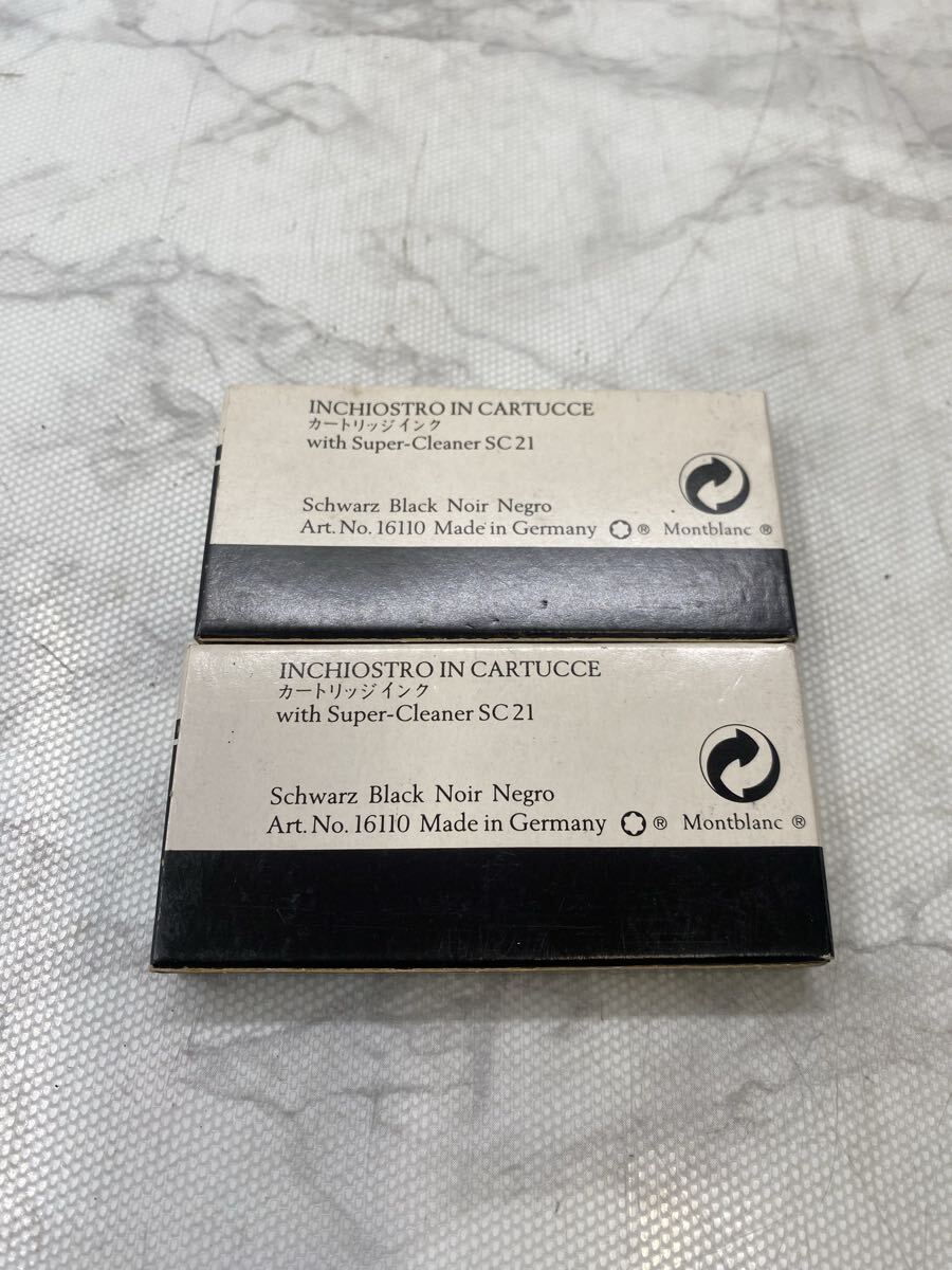 64518 MONT BLANC No.16110 カートリッジインク 劣化あり 万年筆 文房具 モンブラン