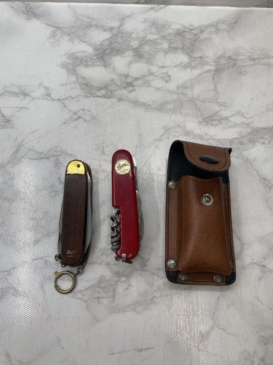 65375 十特ナイフ アウトドア用品 缶切り マルチツール マルチナイフ ハサミ