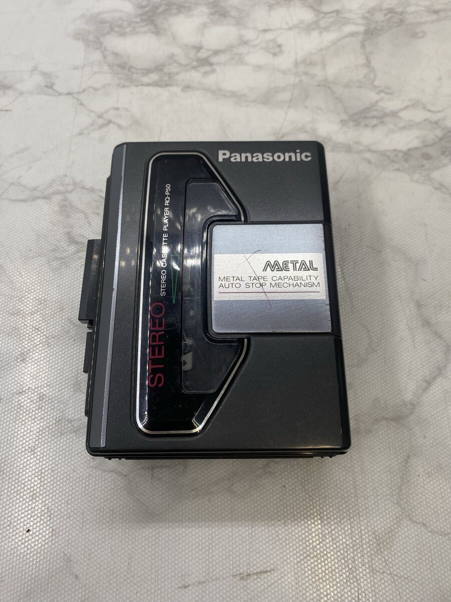 64534 パナソニック RQ-P500 ポータブル カセットプレーヤー 動作・通電未確認品〈自宅保管品〉