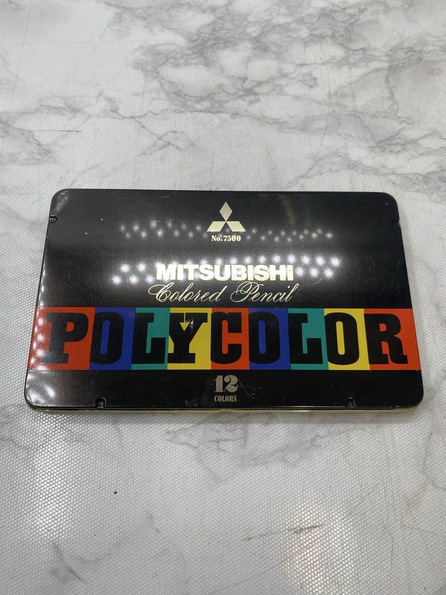 66094 三菱色鉛筆12色 文具 文房具〈自宅保管品〉