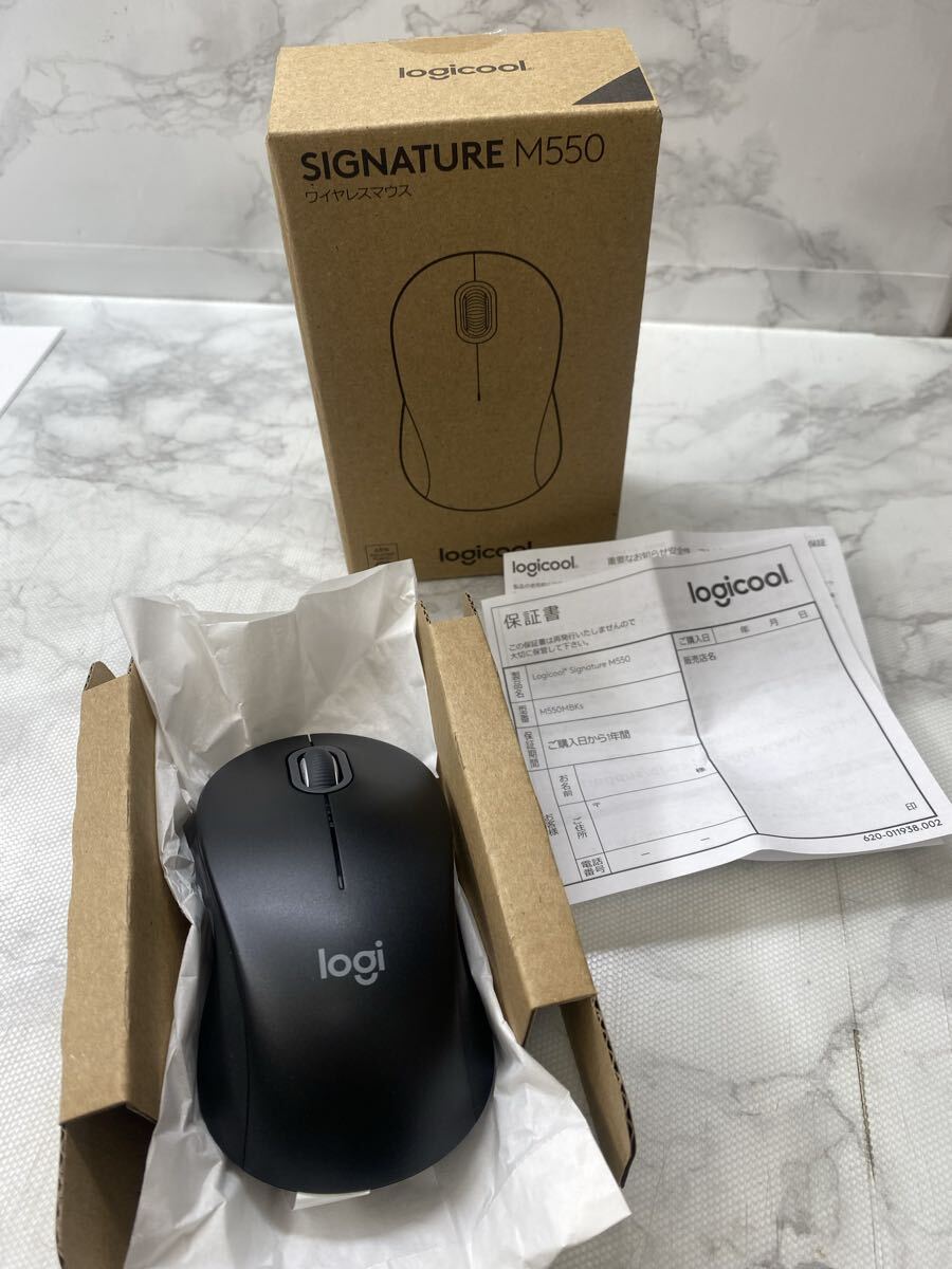 62520 ロジクール ワイヤレスマウス M550 PC周辺機器 美品 動作未確認品〈自宅保管品〉
