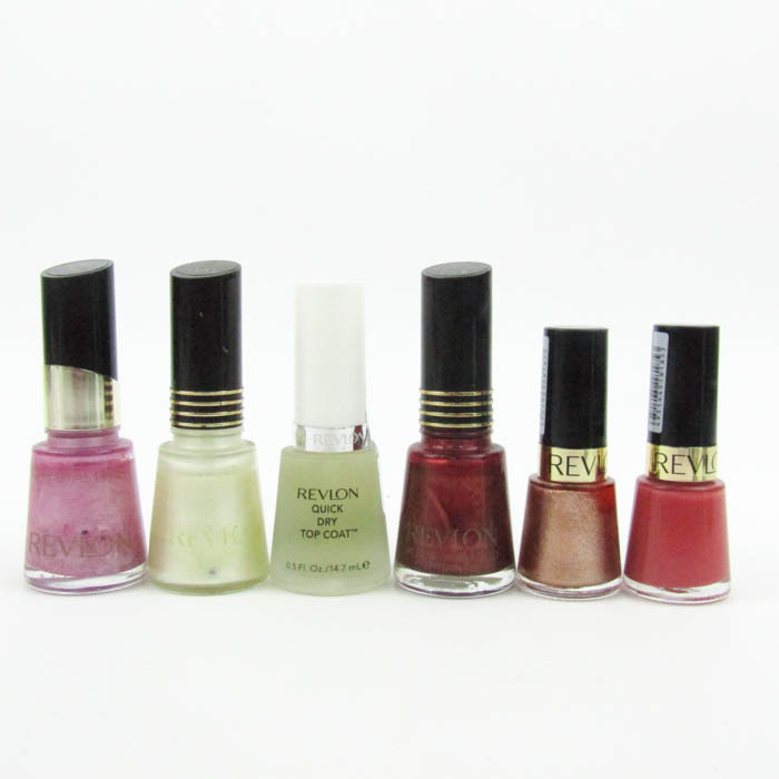 レブロン ネイルカラー トップコート 6点セット コスメ まとめて 大量 CO レディース REVLON