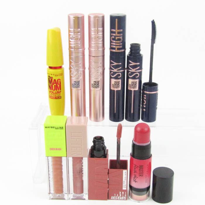 メイベリン 口紅 リップカラー チーク 9点セット コスメ まとめて 大量 PO レディース MAYBELLINE