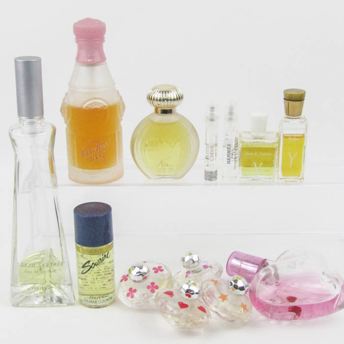 エルメス イヴサンローラン 資生堂他 香水 フレグランス 13点セット コスメ まとめて 大量 CO レディース